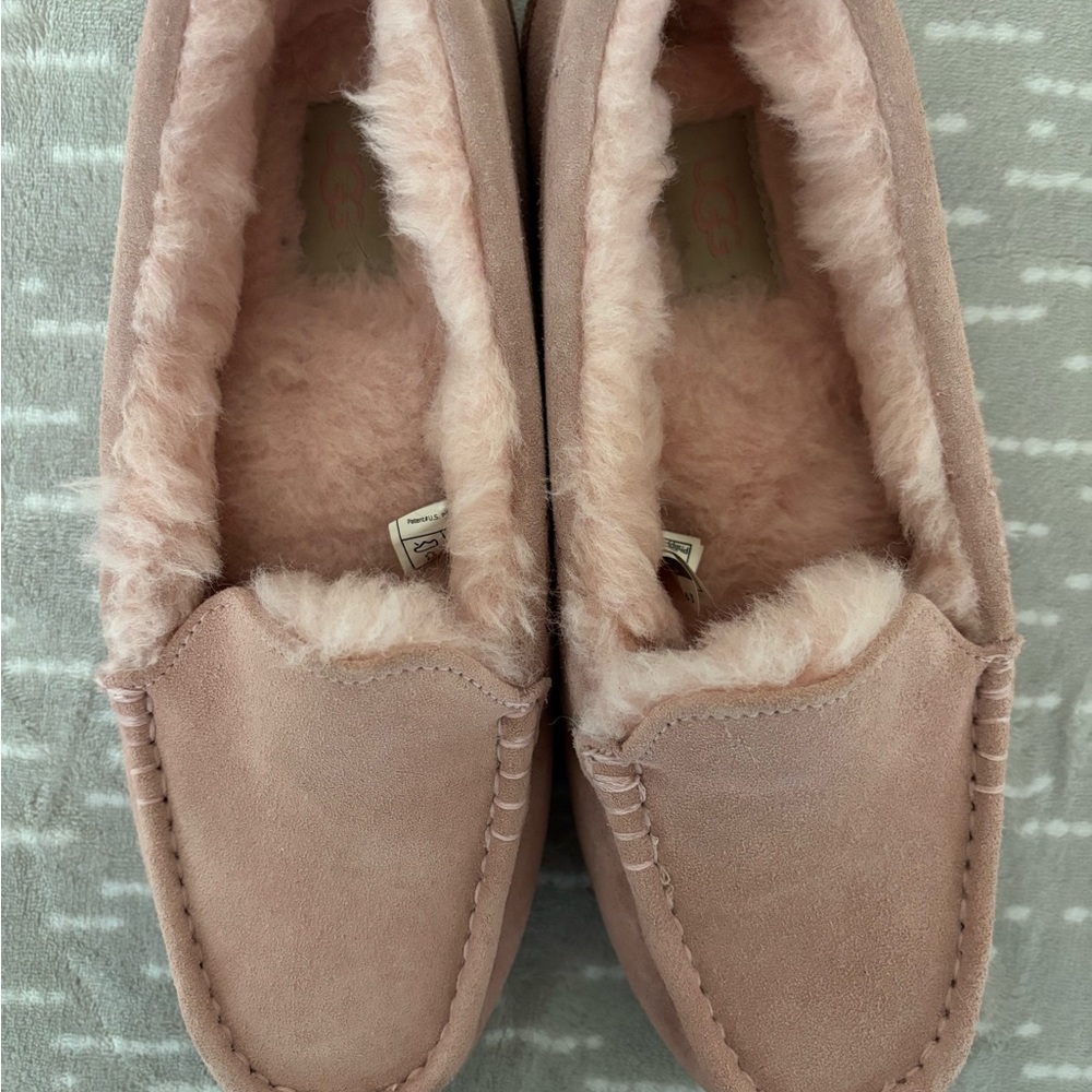 Ugg Ansley Pink Suede Women's Loafers